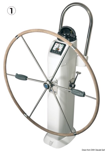 Ruota pieghevole Lewmar 101 cm - 69.101.40